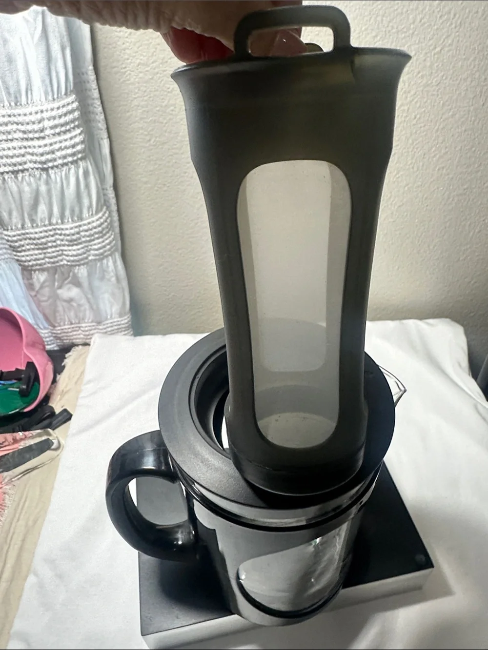 Black Glass Cold Brew Coffee Maker- by Primula Berke Delux NWOT